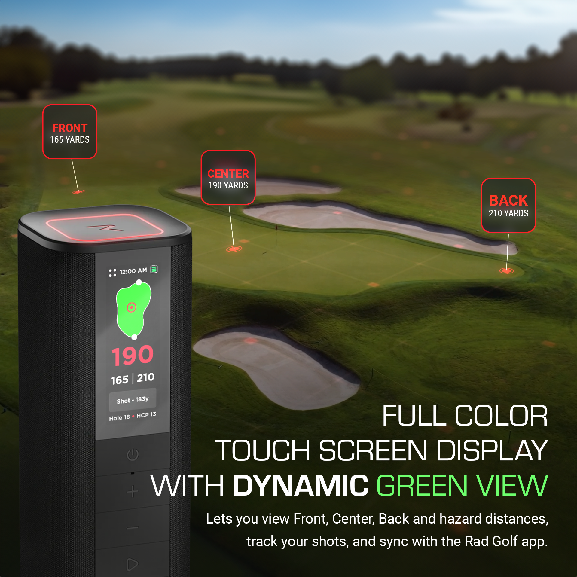 SOUND PRO - GPS Golf Speaker