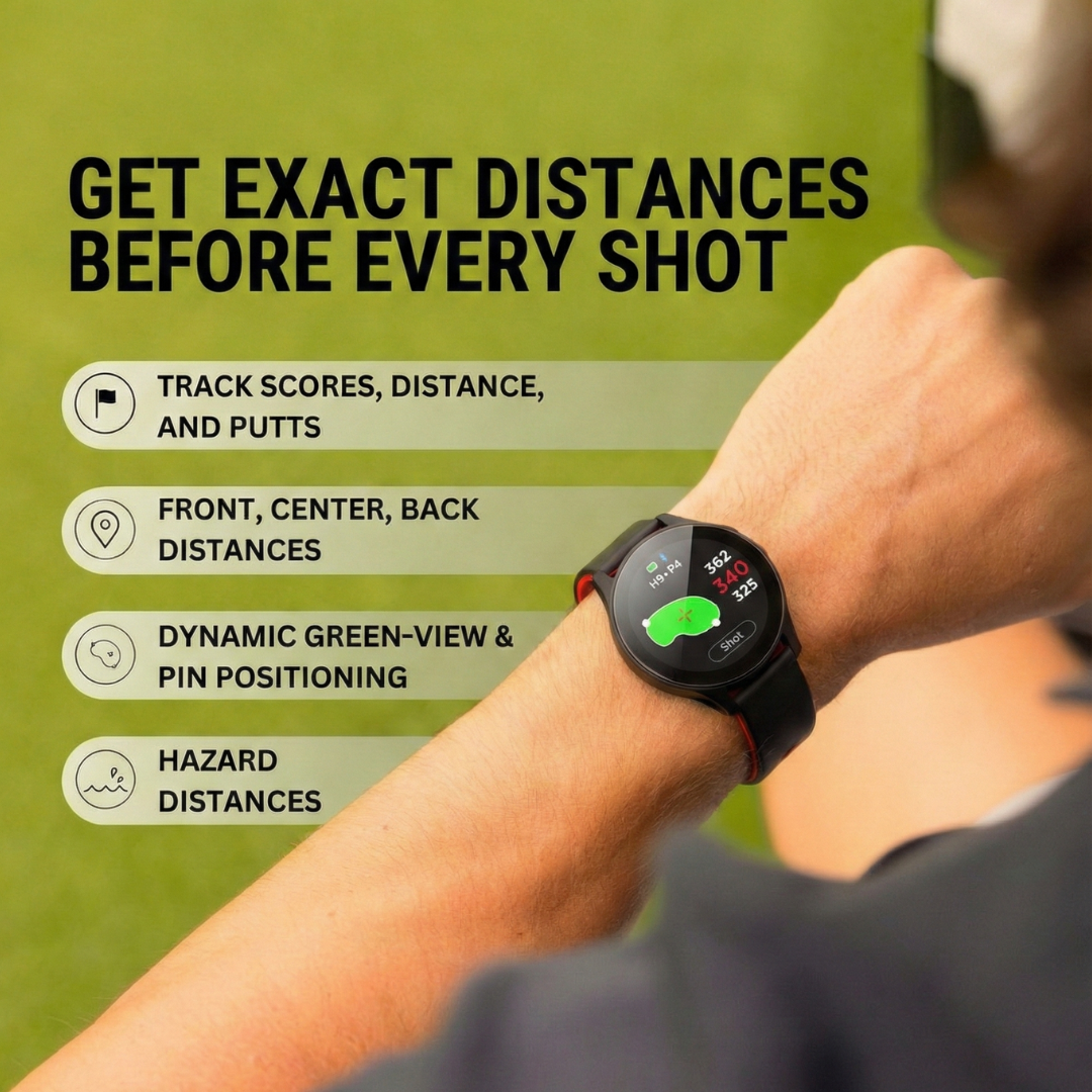 WATCH+  GPS Golf Smartwatch